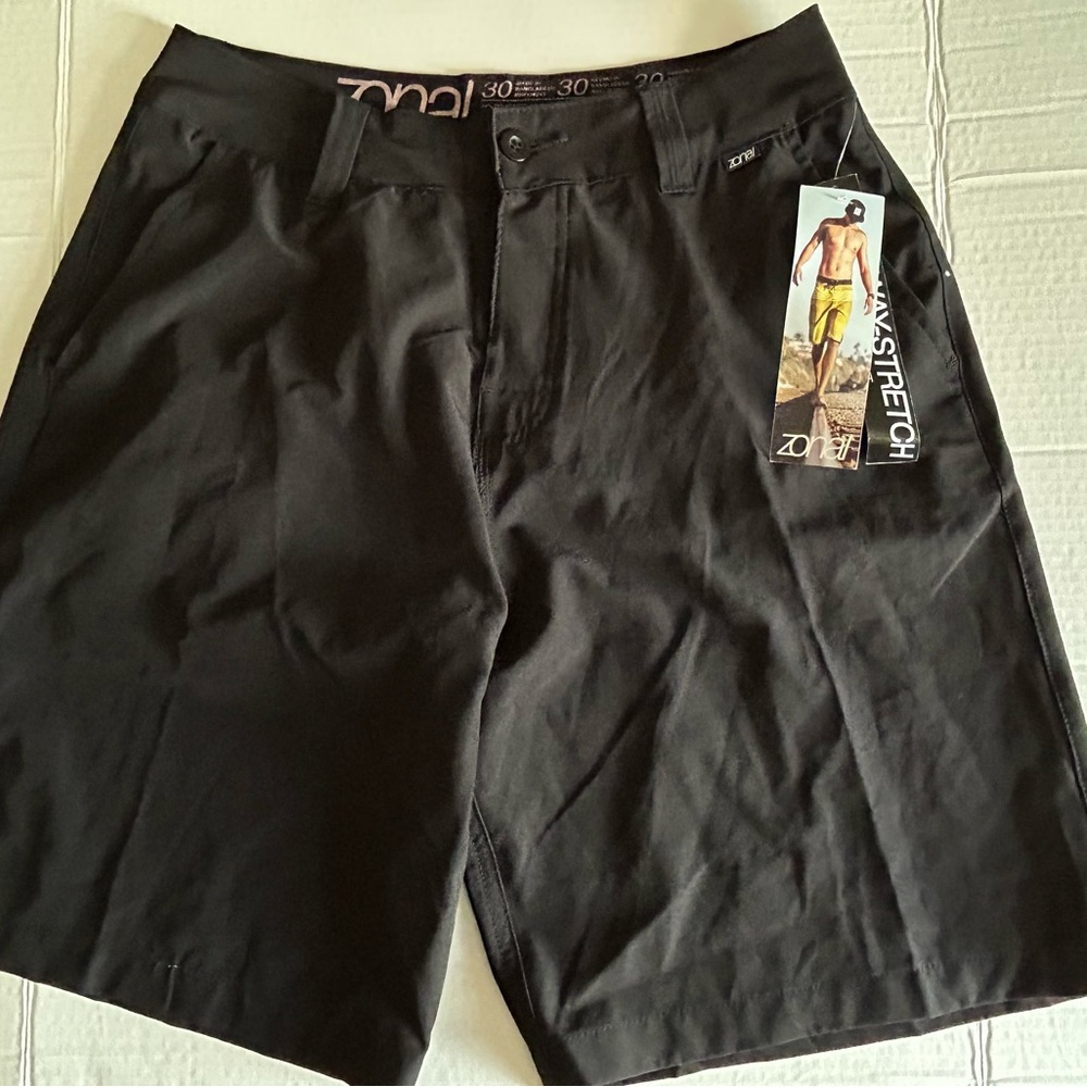 Zone Pro Men's Black Athletic Shorts